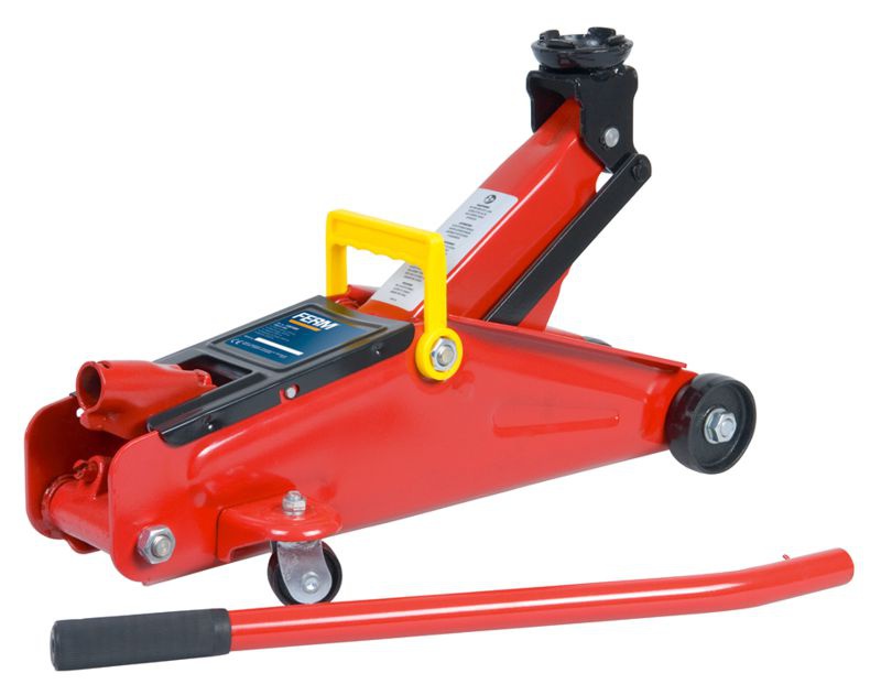 FERM TJM1008 Hydraulický zvedák pojízdný 2T (FRJ-2000K) 135-356mm