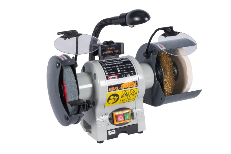 PROMA MBKL-1500L Dvoukotoučová bruska - leštička
