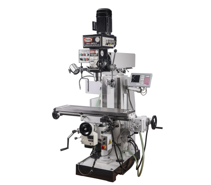 PROMA FHV-50PD/2 - Univerzální frézka