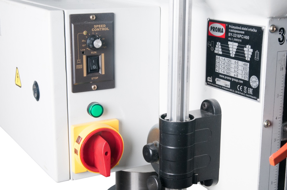 PROMA BY-3216PC/400 Průmyslová vrtačka stolní