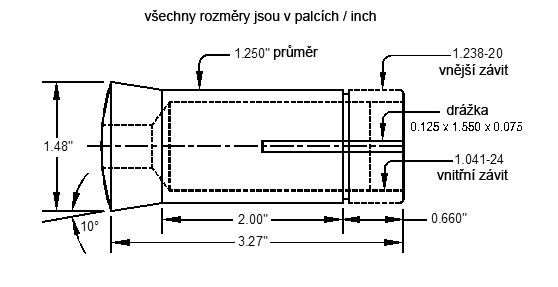 PROMA 25004107 Univerzální 3-čelisťové sklíčidlo pr 80 mm s upnutím pro kleštinu 5C