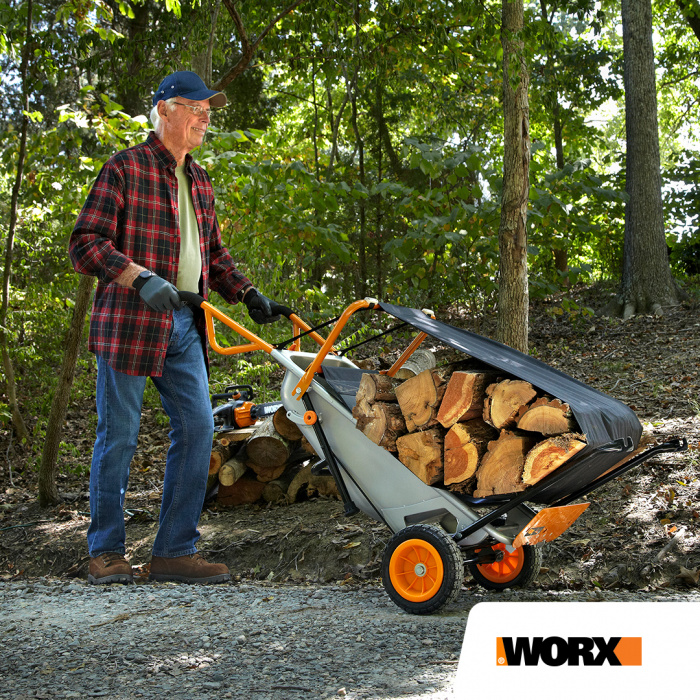 WORX WG050 - Zahradní kolečko 8v1