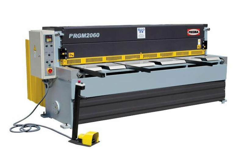 PROMA Industry PRGM-2060 X 4 mm TABULOVÉ ELEKTROMECHANICKÉ NŮŽKY NA PLECH