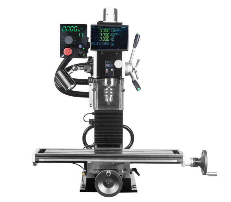 PROMA FPM-30DZ Frézka na kov s LED zrcadlovým displejem