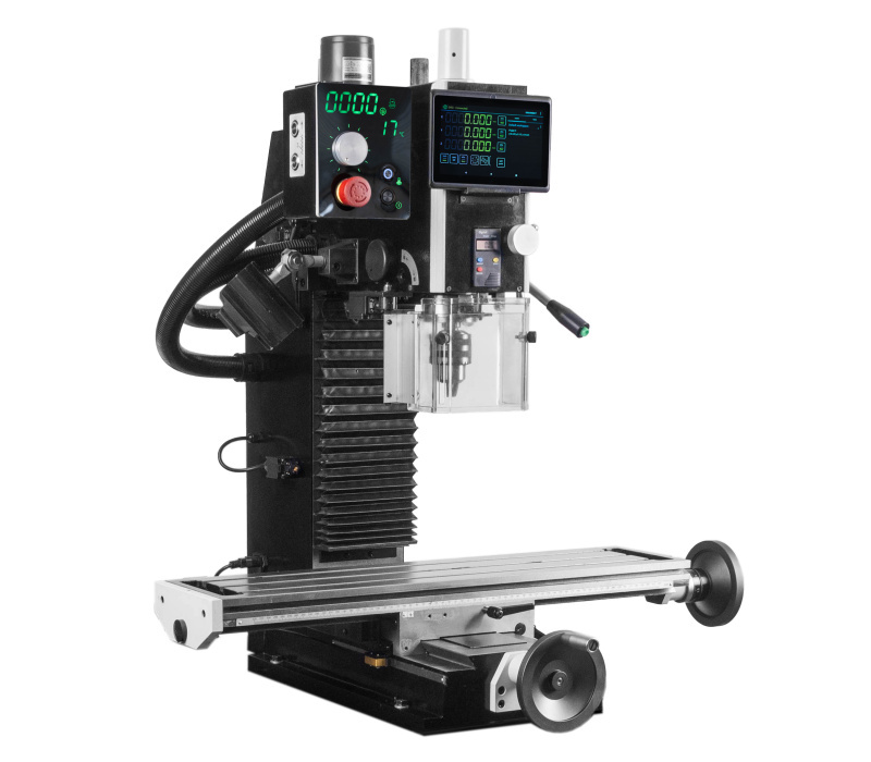 PROMA FPM-30DZ Frézka na kov s LED zrcadlovým displejem