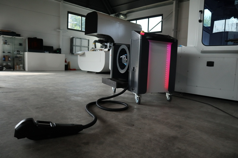 PROMA LCS-100PPU průmyslový laser pulzní pro čištění povrchů 100W