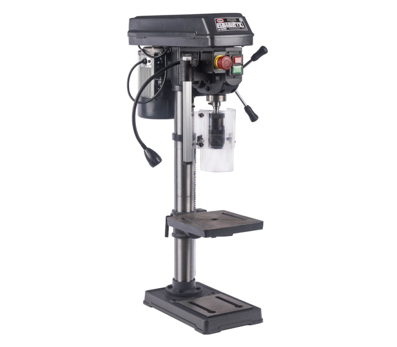 PROMA PTB-16 MAX/400V Stolní vrtačka s osvětlením a křížovým laserem