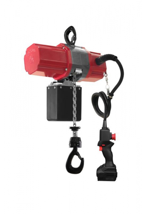 PROMA RKA-3/250 - AKUMULÁTOROVÝ ŘETĚZOVÝ KLADKOSTROJ 3M 250KG 18V