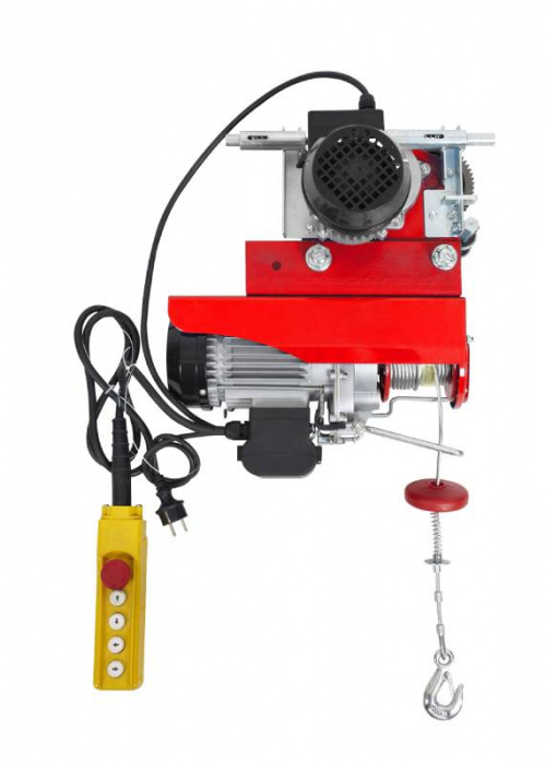 PROMA LNP-12/999D - ELEKTRICKÝ LANOVÝ NAVIJÁK 6/12M 500/999KG S ELEKTRICKÝM POJEZDEM 999KG A DÁLKOVÝM OVLÁDÁNÍM