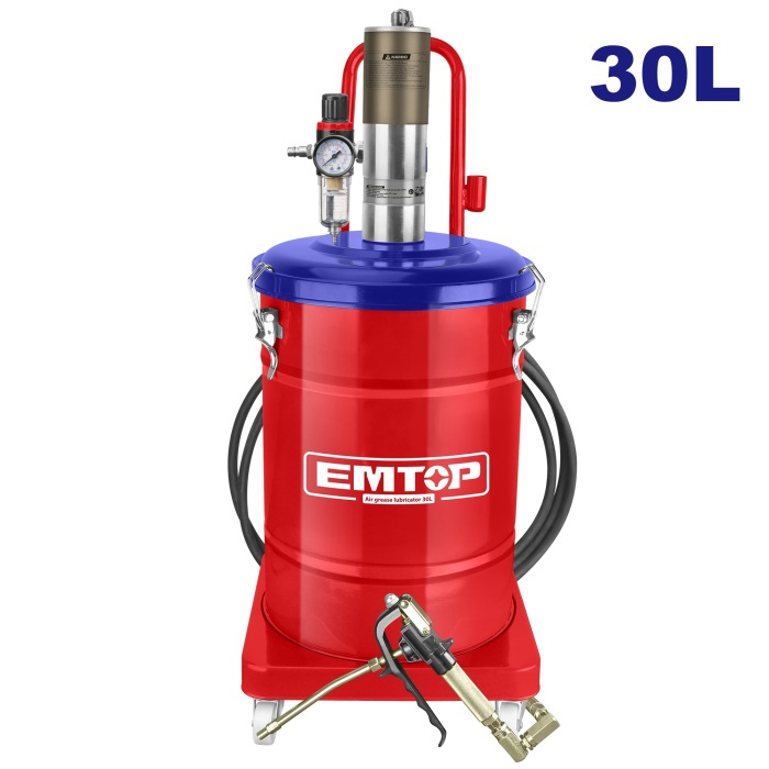 EMTOP Pneumatický mazací lis 400 barů - 30l